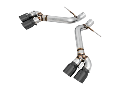 AWE Track Edition Axle-back Exhaust for Gen6 Camaro SS / ZL1 - Diamond Black Tips (Quad Outlet)