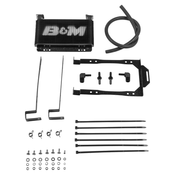 B&M 07-18 WRANGLER JK POWER STEERING COOLER