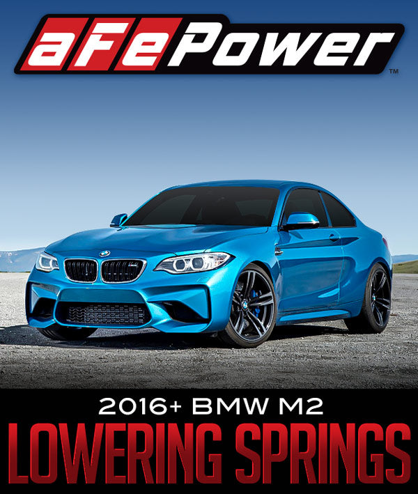 AFE CONTROL LOWERING SPRINGS: 2016+ BMW M2