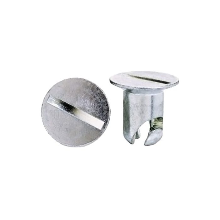 Moroso Quick Fastener - Flush Head - 7/16in x .400in - Steel - 10 Pack