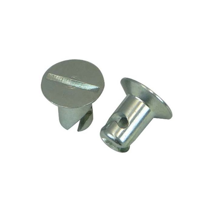 Moroso Quick Fastener - Flush Head - 5/16in x .400in - Steel - 10 Pack