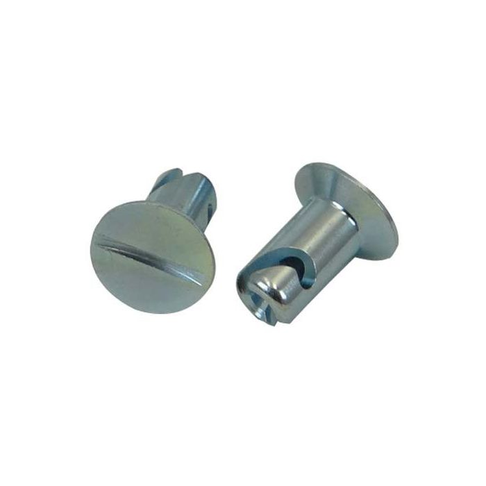 Moroso Quick Fastener - Flush Head - 5/16in x .500in - Steel - 10 Pack