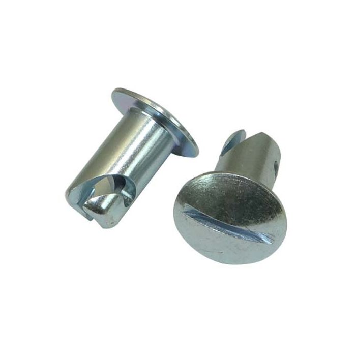 Moroso Quick Fastener - Oval Head - 5/16in x .450in - Steel - 10 Pack