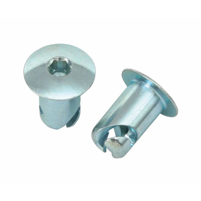 Moroso Quick Fastener - Oval Head - 7/16in x .550in - Steel - 10 Pack