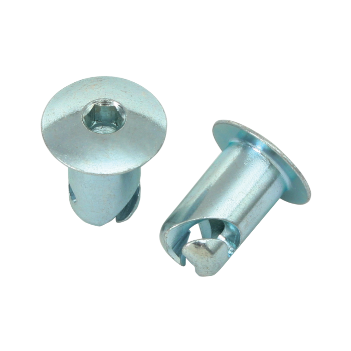 Moroso Quick Fastener - Oval Head - 7/16in x .500in - Steel - 10 Pack