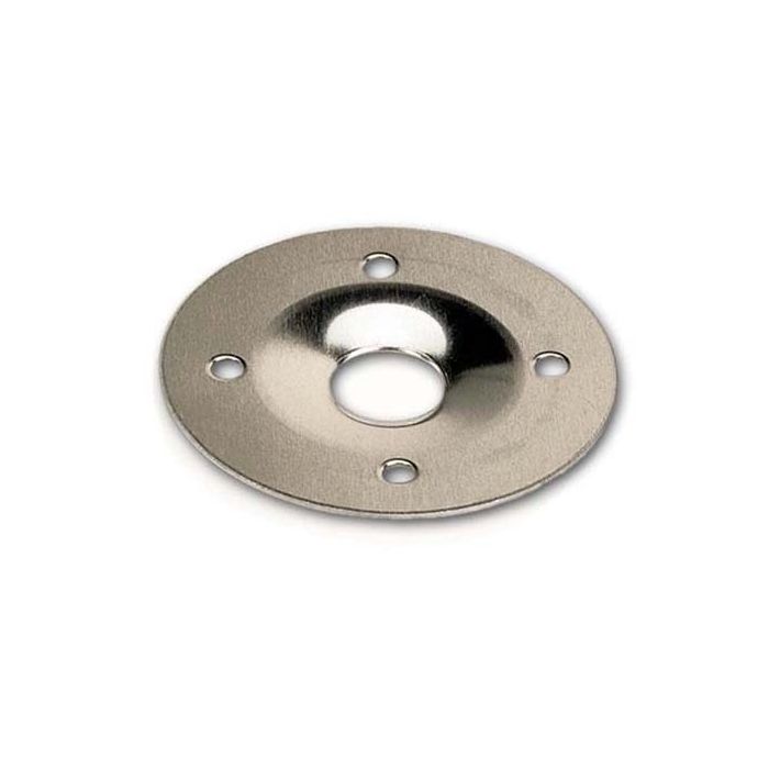 Moroso Quick Fastener Reinforcing Plate - 1.75in OD x .43in ID x .032in Tall - Aluminum - 10 Pack