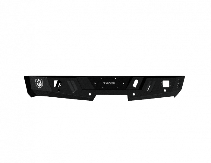 Road Armor 16-19 Nissan Titan XD SPARTAN Rear Bumper - Tex Blk