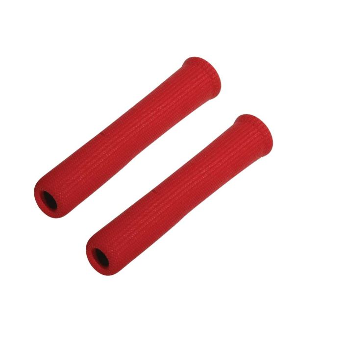 Moroso Spark Plug High Temperature Boot Sleeves - Red - Pair