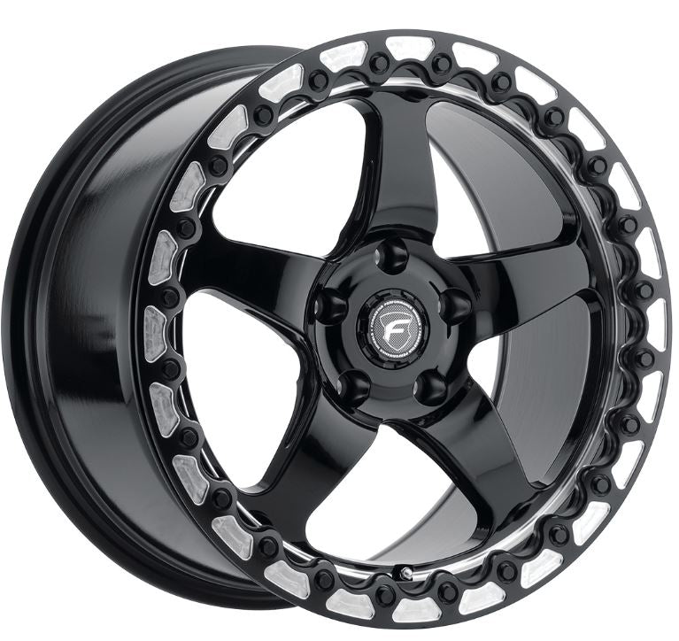 Forgestar D5 18x12 / 5x120.65 BP / ET56 / 8.8in BS Gloss Black Wheel