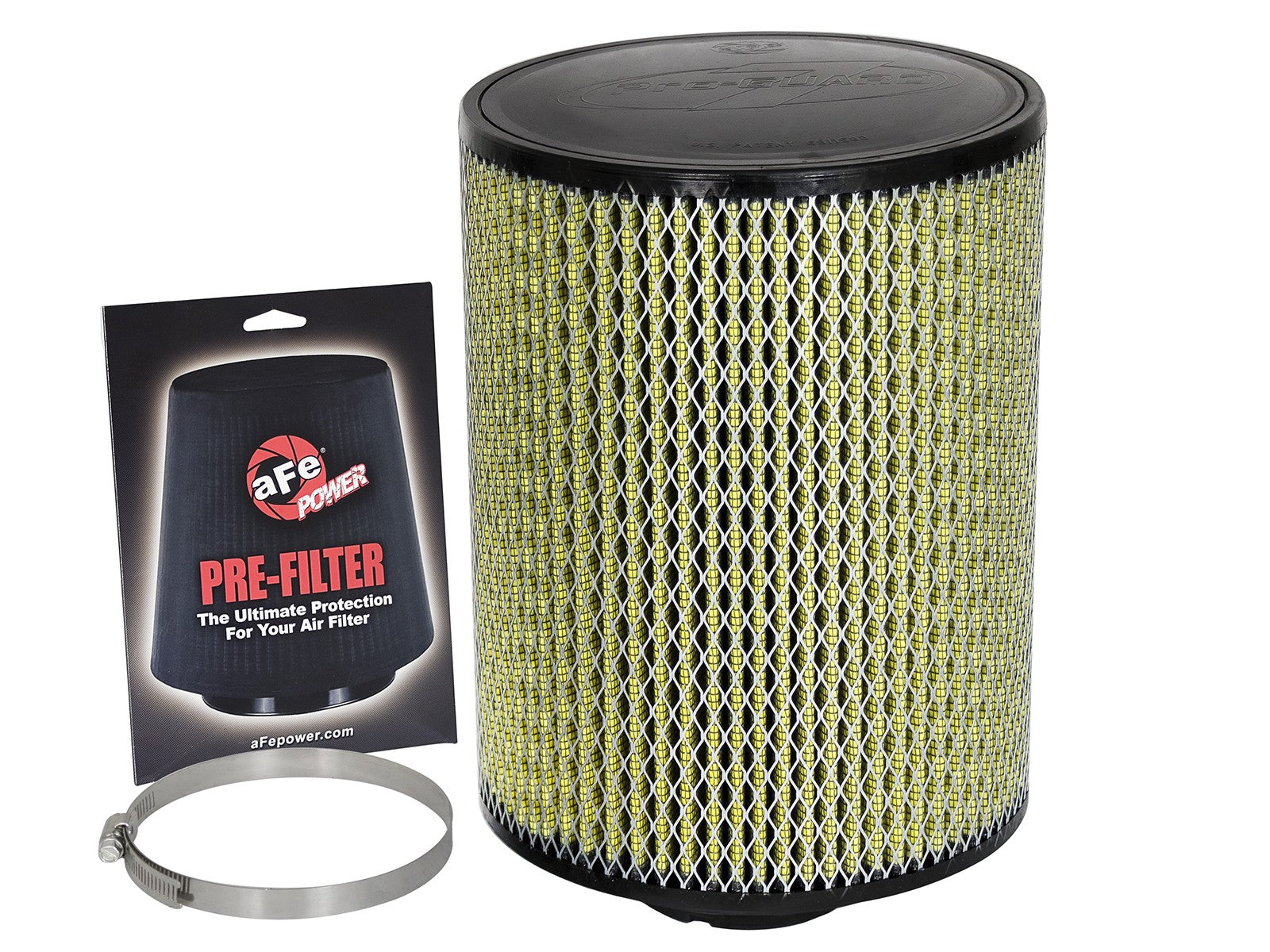 Magnum FLOW Universal Air Filter w/ Pro GUARD 7 Media (Includes Pre-Filter) 4 IN F x 8-1/2 IN B x 8-1/2 IN T x 11 IN H