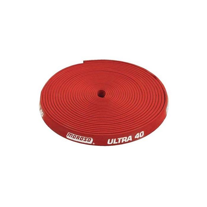 Moroso Insulated Spark Plug Wire Sleeve - Ultra 40 - 8.65mm - Red - 25ft Roll