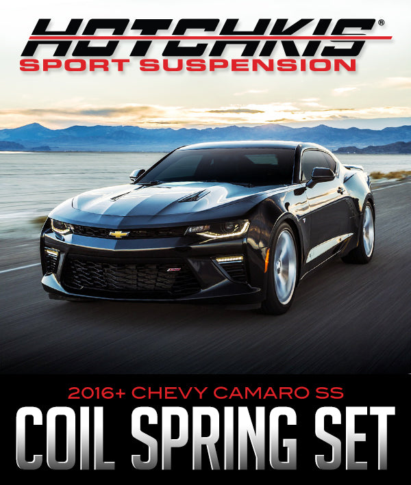 HOTCHKIS SPORT SUSPENSION COIL SPRING SET: 2016+ CHEVROLET CAMARO SS