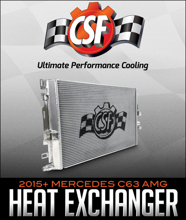 CSF PERFORMANCE HEAT EXCHANGER: 2015+ MERCEDES C63 AMG