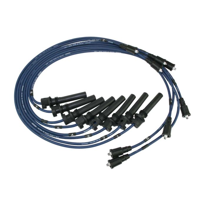 Moroso 05-Up Dodge 5.7L Hemi Ignition Wire Set - Ultra 40 - Unsleeved - Blue