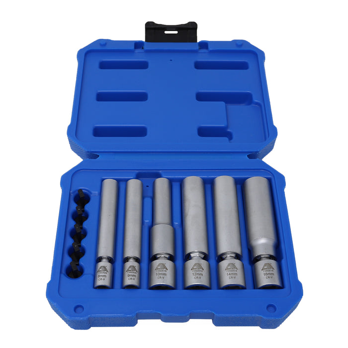 7392 - 6 Pc. Spark Plug & Glow Plug Socket Set