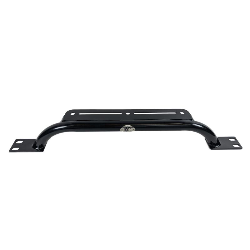 KC HiLiTES 97-06 Jeep TJ Front 2-Tab Bumper Mount Light Bar - Black