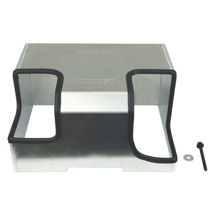 Moroso 05-Up Ford Mustang Battery Cover - Fabricated Aluminum