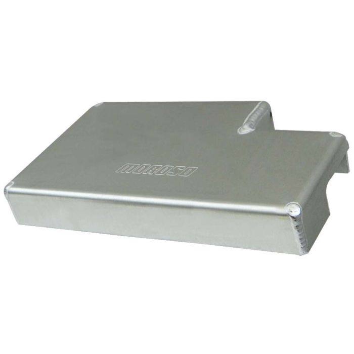 Moroso 15-17 Ford Mustang Fuse Box Cover - Fabricated Aluminum