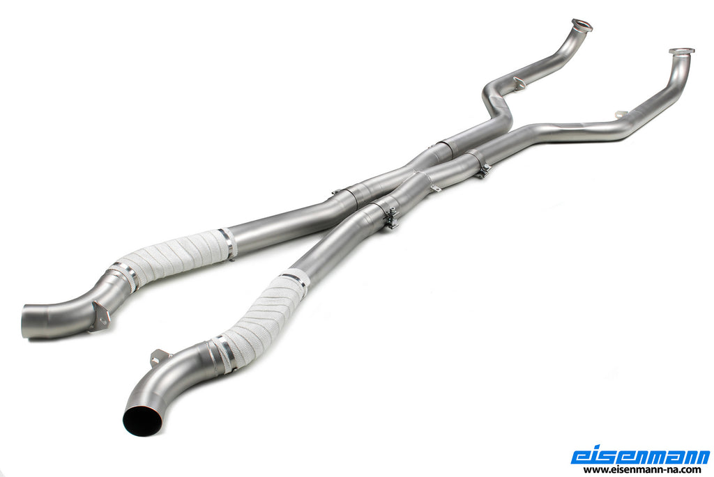 Eisenmann F10 M5 Center Pipe Set - Non-Resonated