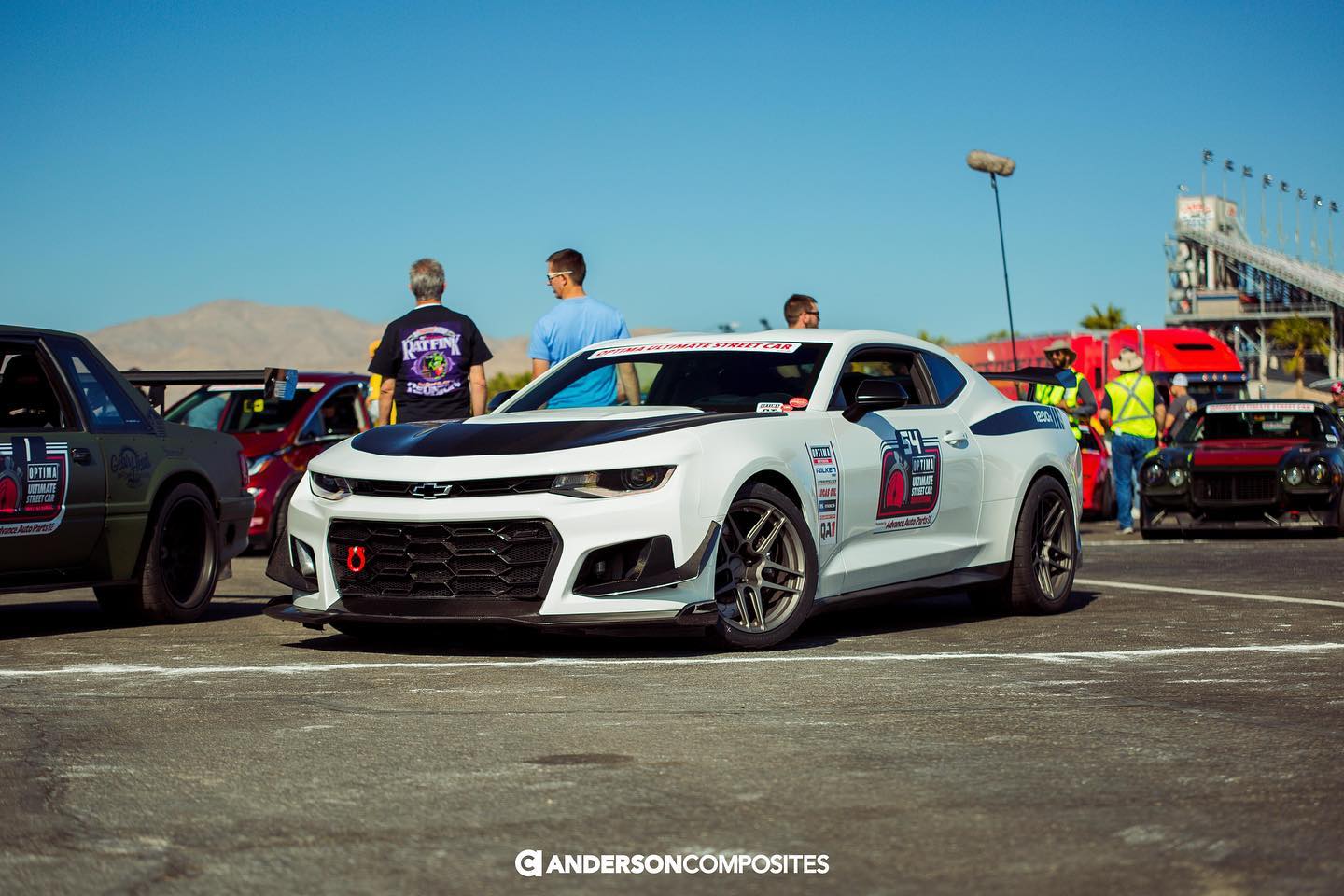 Anderson Composites 17-18 Chevy Camaro ZL1 1LE Carbon Fiber Front Splitter