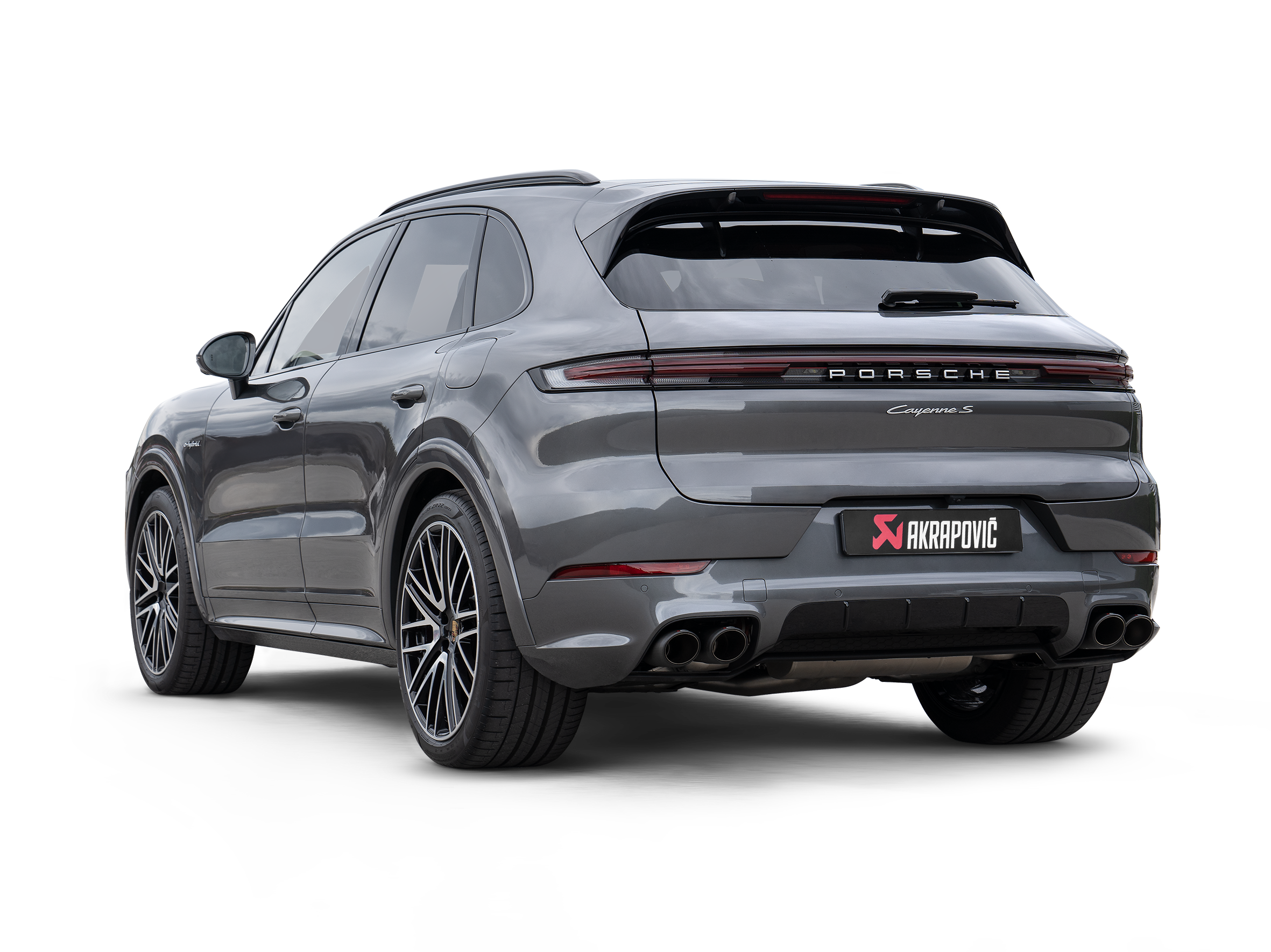 Akrapovic 2024+ Porsche Cayenne / E-Hybrid / S E-Hybrid / Coupe (536.2) Evolution Line (Titanium)