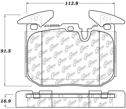 StopTech Performance Front Brake Pads F Chassis