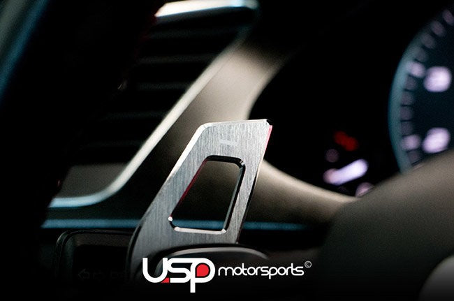 Silver Aluminum DSG Paddle Extensions- Audi Vehicles