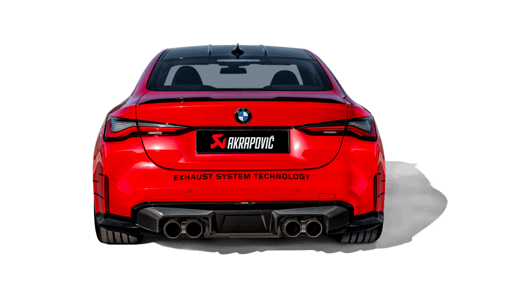 Akrapovic 21-22 BMW M3 (G80) / M4 (G82, G83) Rear Carbon Fiber Diffuser - High Gloss Black - 0