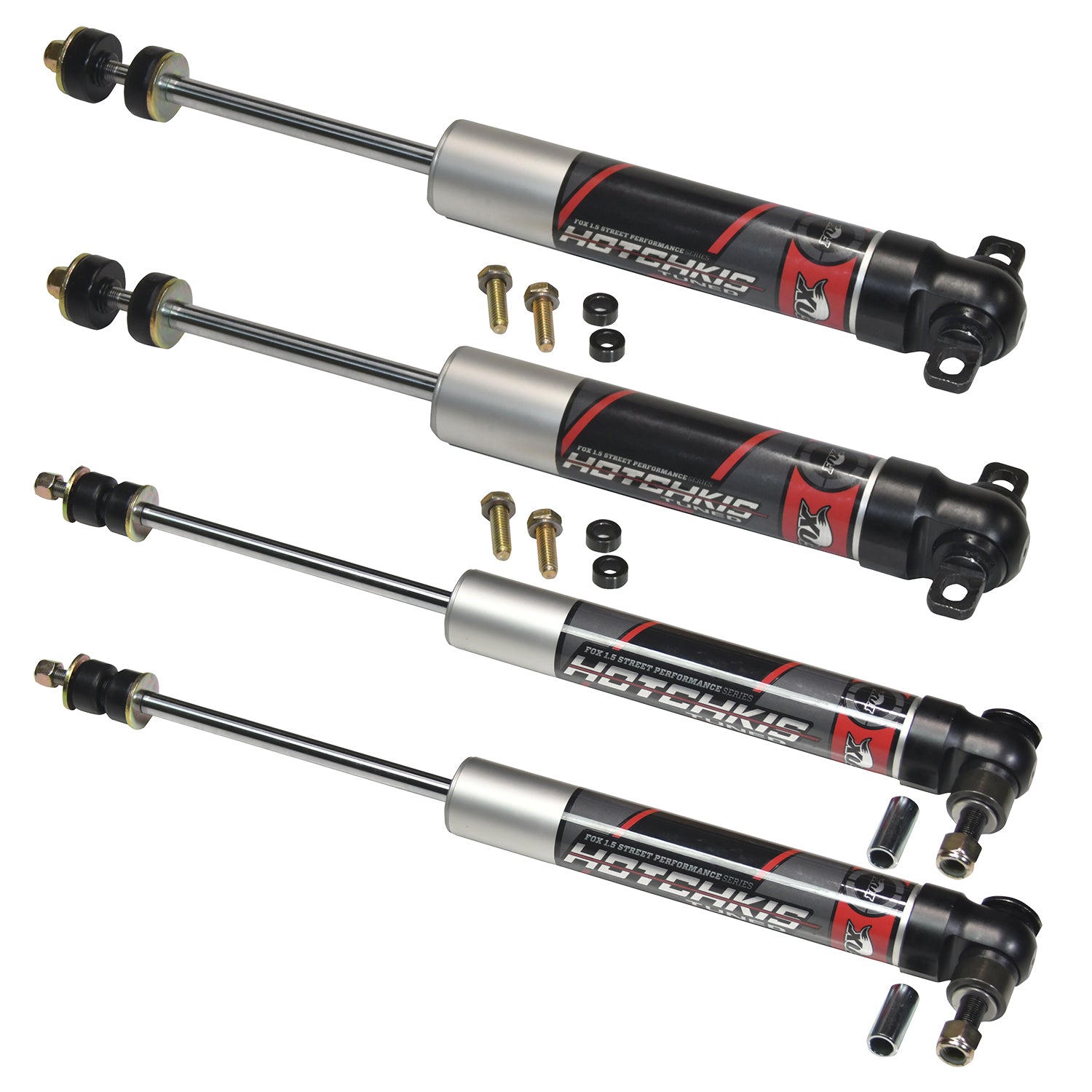 Hotchkis 67-69 GM F-Body Camaro/Firebird 1.5 Street Performance Series Aluminum Shocks (4 Pack)