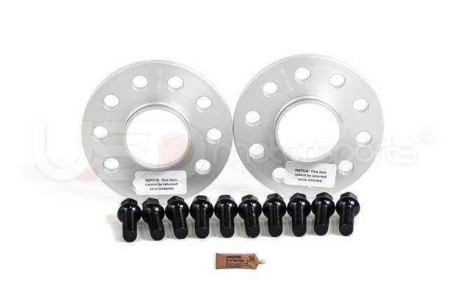 SPULEN Wheel Spacer & Bolt Kit- 10mm (66.6mm Hub) with Black Ball Seat Bolts