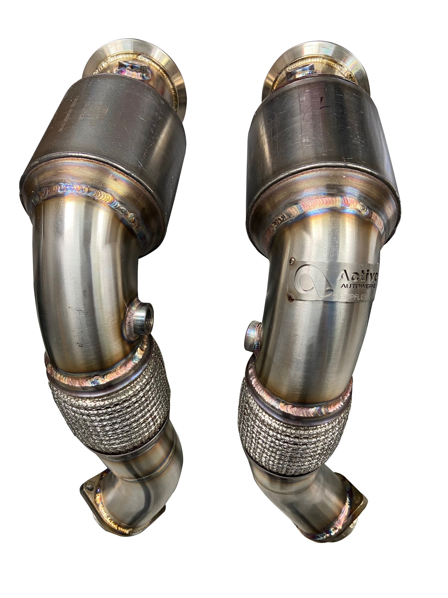 BMW S63 N63 CATTED DOWNPIPES | V8 BMW X5 M AND X6 M X5 X6 550I 650I