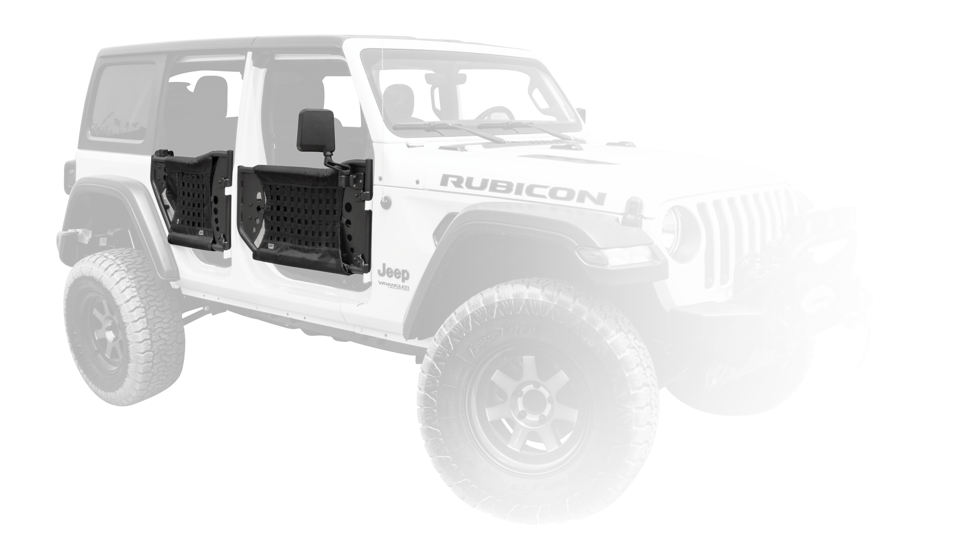 BODY ARMOR 4X4 TRAIL DOORS: 2018–2021 JEEP WRANGLER JL/GLADIATOR JT