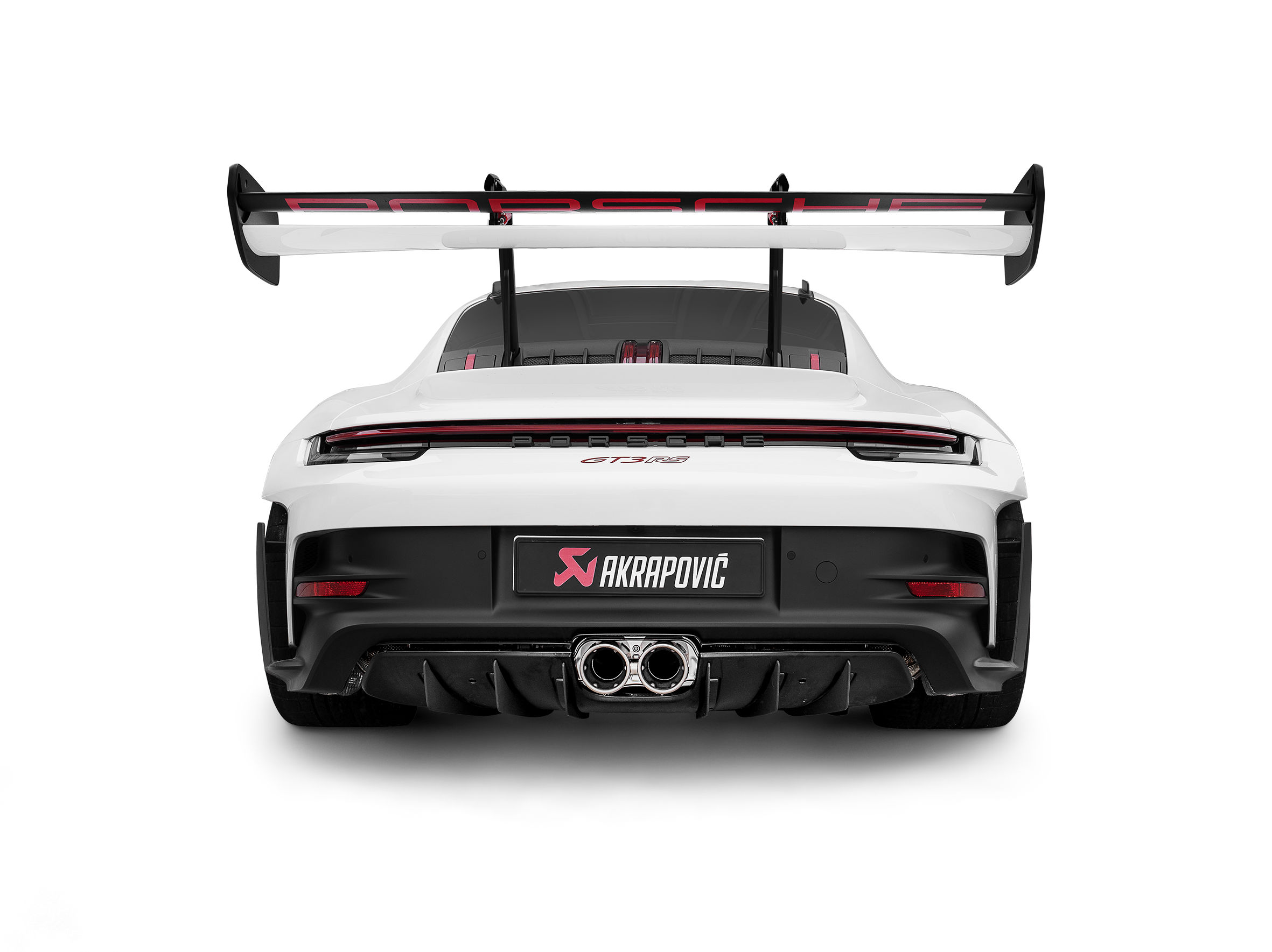 Akrapovic 21-24 Porsche 911 GT3/GT3 RS (992) Slip-On Race Line (Titanium) w/Titanium Tips