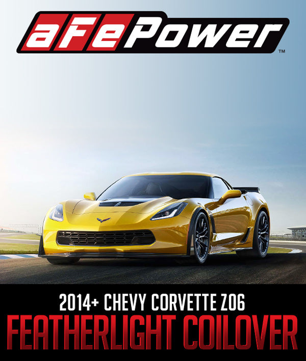 AFE POWER PFADT SERIES FEATHERLIGHT COILOVER SYSTEM: 2014–2019 CHEVROLET CORVETTE