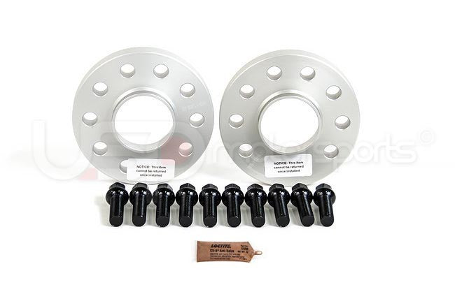 SPULEN Wheel Spacer & Bolt Kit- 20mm (66.6mm Hub) with Black Ball Seat Bolts