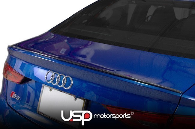 AGGRESSIV CARBON FIBER SPOILER FOR AUDI A3 AND S3