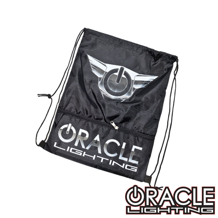 Oracle Draw String Bag - Black/Silver SEE WARRANTY