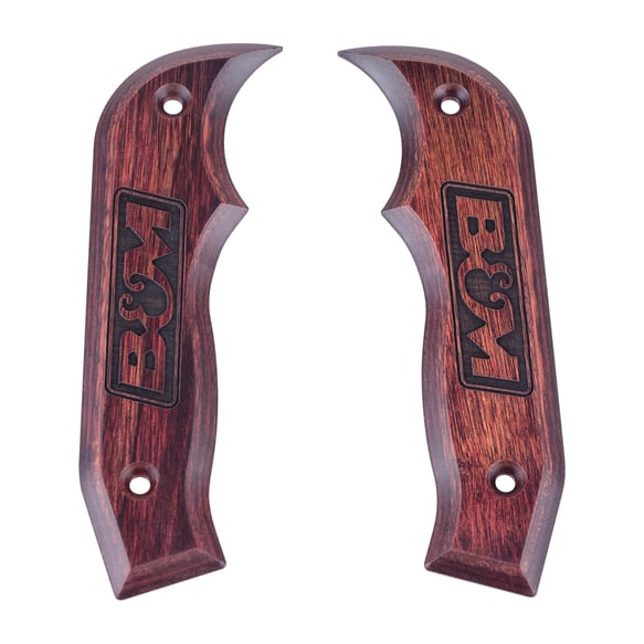 B&M MAGNUM GRIP SIDE PLATES - ROSEWOOD