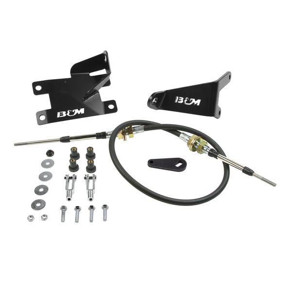 B&M 97-06 WRANGLER TJ T/C HEAVY DUTY TRANSFER CASE SHIFT CABLE CONVERSION KIT