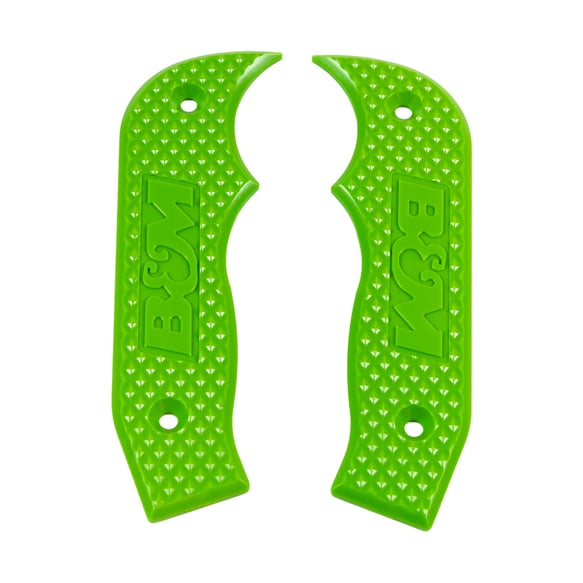 B&M MAGNUM GRIP SIDE PLATES - GREEN