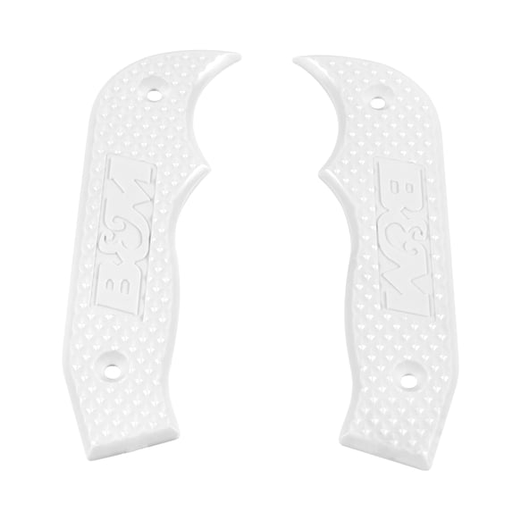 B&M MAGNUM GRIP SIDE PLATES - WHITE