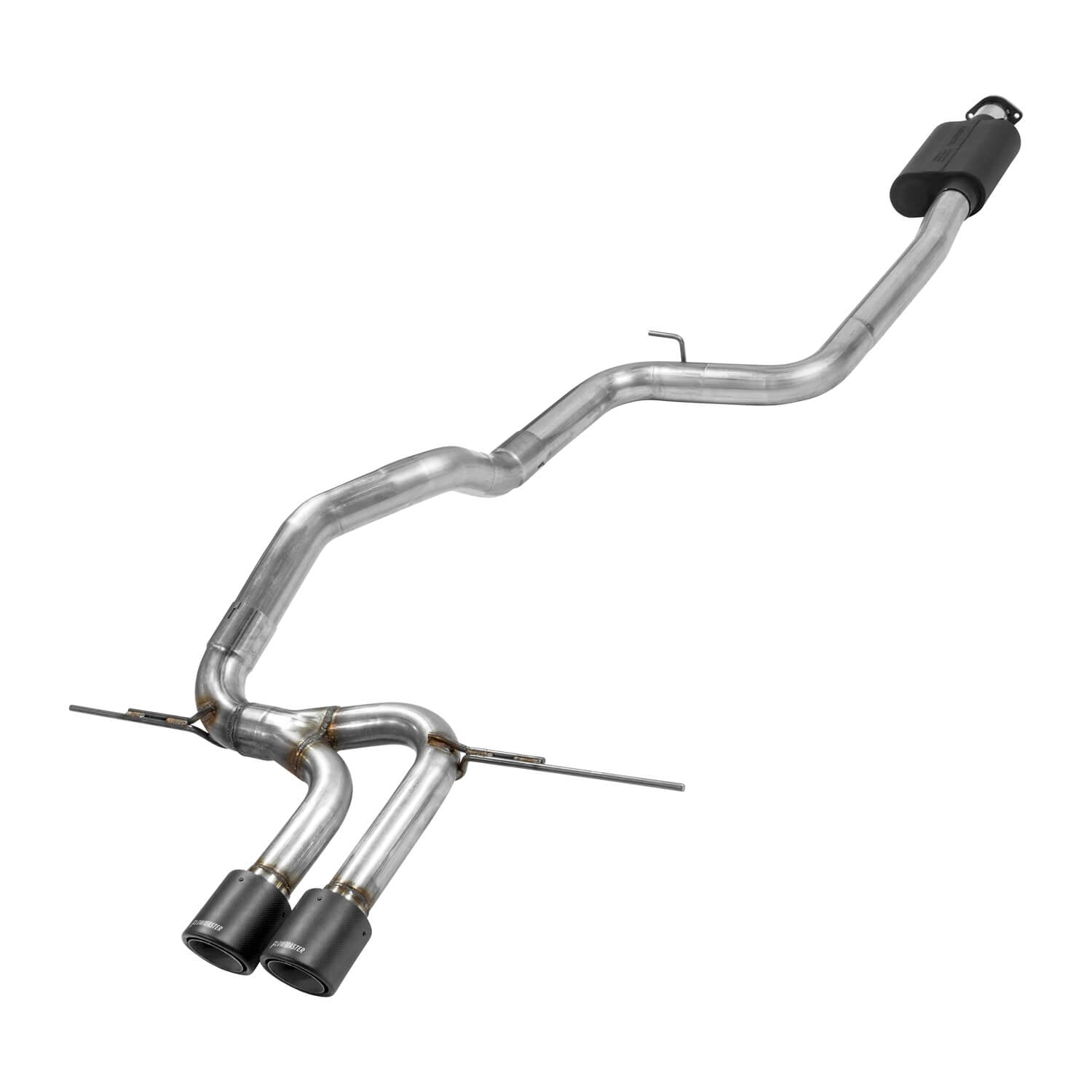 FLOWMASTER OUTLAW CAT-BACK EXHAUST SYSTEM 2013-2018 Ford Focus ST with the 2.0L turbocharged engine.