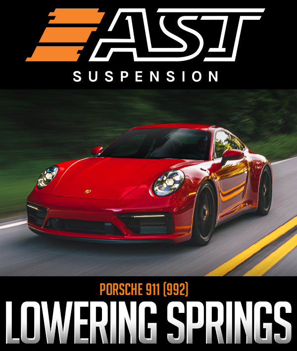 AST SUSPENSION ADJUSTABLE LOWERING SPRINGS: PORSCHE 911 (992)