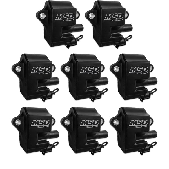 RACEPAK Coils.BLACK.GM LS Series (LS-1/6). 8-Pk