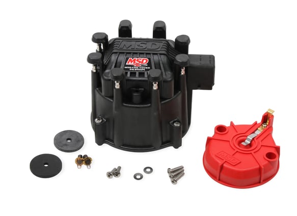 RACEPAK Black Extreme Output HEI Cap/Rotor Kit