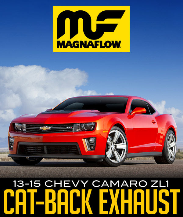 MAGNAFLOW STREET SERIES CAT-BACK EXHAUST SYSTEM: 2013–2015 CHEVY CAMARO ZL1 - 0