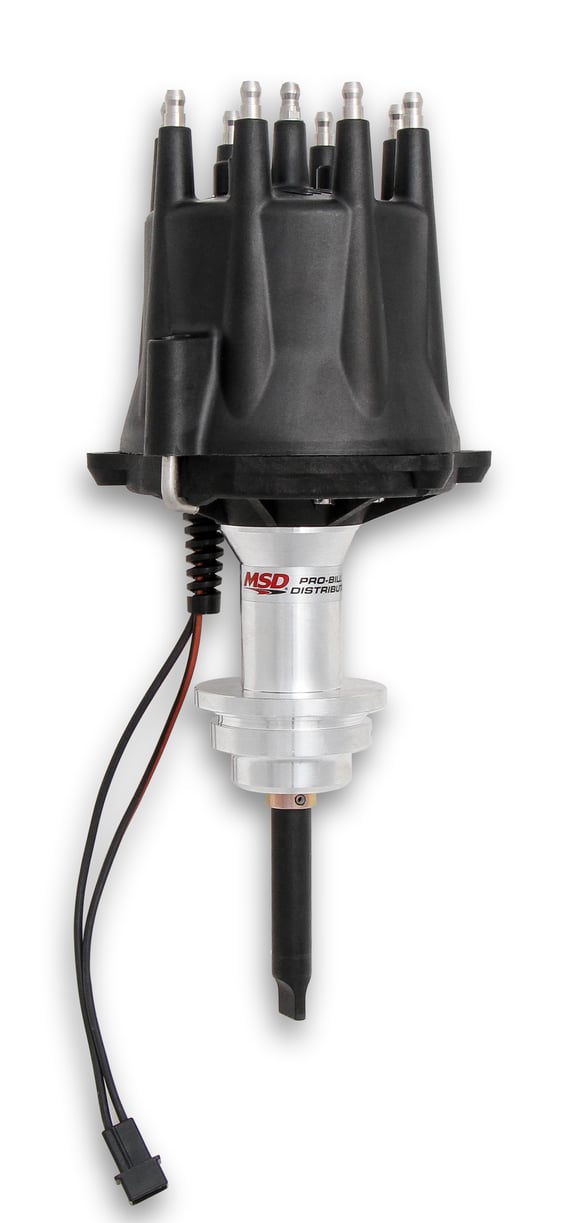 RACEPAK Distributor. Chrysler 318.360 w/Blk Cap