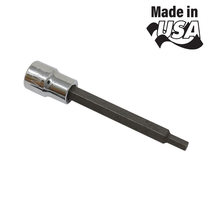 8545 - Metric Hex Socket Bit - 5mm x 4"