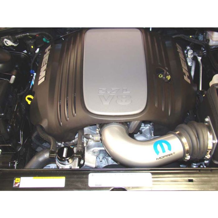 Moroso Chrysler 5.7L (w/Aftermarket Intake) Air/Oil Separator Catch Can - Billet Aluminum - 0