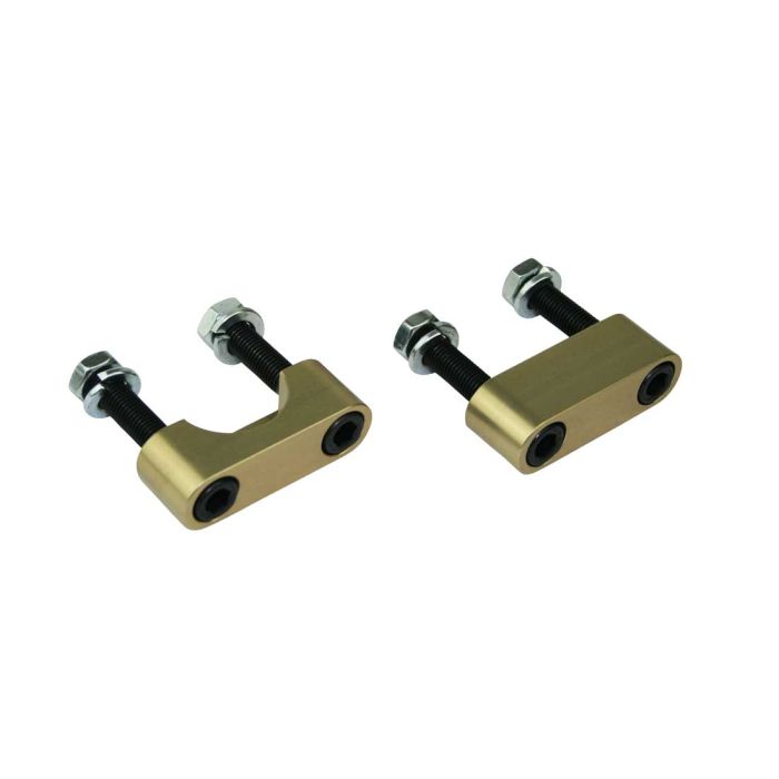 Moroso 55-82 Chevrolet/Dana 60 (w/U-Bolts) U-Joint Girdle - Gold Anodized - Set